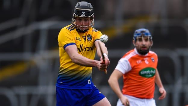 Conor Mulry landing a vital score for Roscommon against Armagh at Pairc Tailteann.