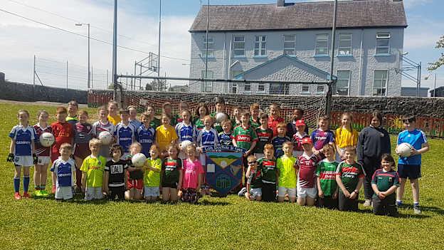 Children from Craggagh National School in Mayo.
