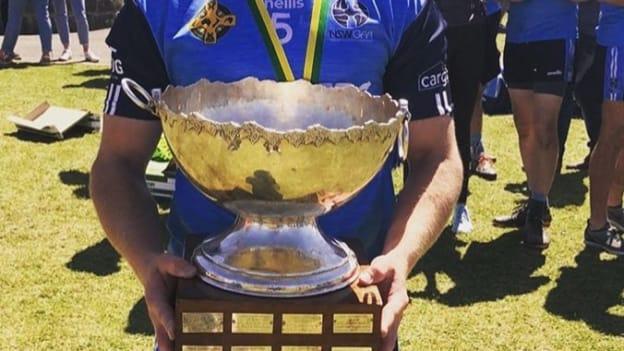 Christopher Gillen pictured in the NSW colours.