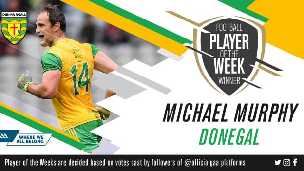 GAA.ie Footballer of the Week Michael Murphy.