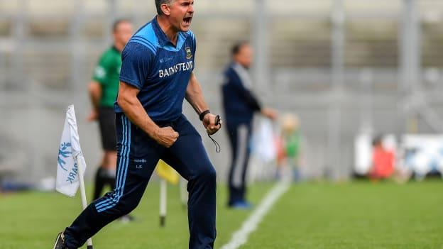 Tipperary manager Liam Sheedy during the All-Ireland Senior Hurling Championship Semi Final against Wexford at Croke Park.