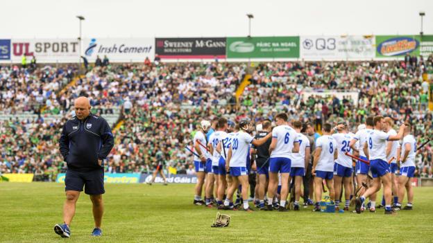 Waterford manager Derek McGrath ahead of the 2018 Munster Senior Hurling Championship Round 4 match between Limerick and Waterford at the Gaelic Grounds in Limerick. 