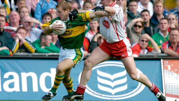 O'Sullivan in action against Tyrone in the 2005 All-Ireland SFC final.