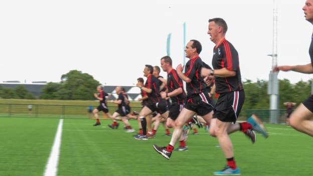 Inter-county referees being put through their paces at a training session at the GAA's National Development Centre in Abbotstown. 
