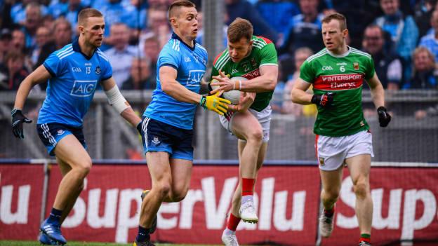 Paul Mannion and Con O'Callaghan in action against Mayo.