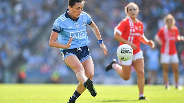 Dublin's Niamh McEvoy in action against Cork in the semi-final.