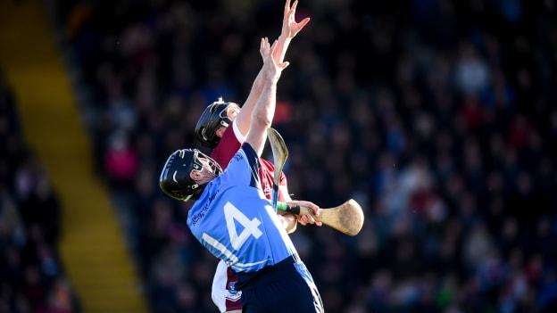 Redmond Barry, St Anne's, and Joe O'Connor, St Martin's, in action during the Wexford SHC Final.