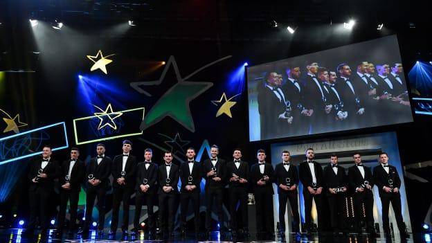 The Champion 15 award winners pictured at the PwC GAA / GPA All-Stars 2019 at the Convention Centre.