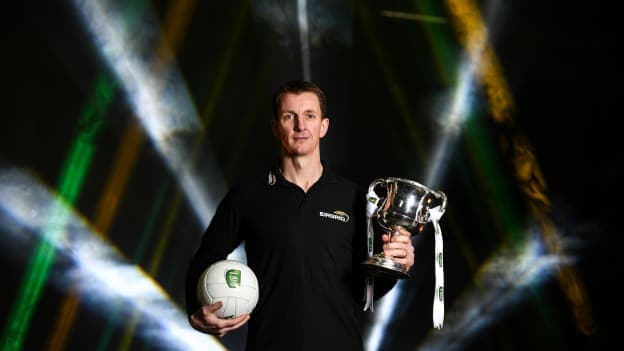 Kerry manager John Sugrue pictured at the 2020 EirGrid GAA Football U20 All-Ireland Championship at Croke Park in Dublin. EirGrid, the state-owned company that manages and develops Ireland's electricity grid, has been a proud sponsor of the U20 GAA Football All-Ireland Championship since 2015. #EirGridGAA. 