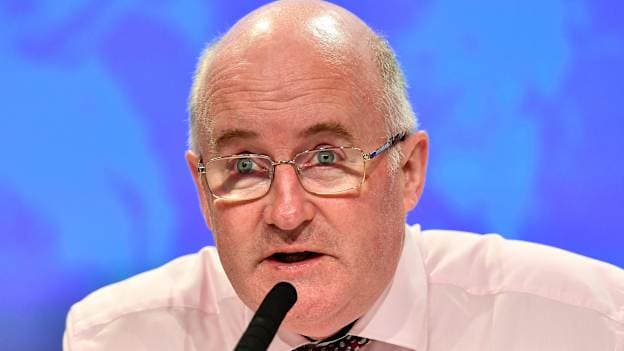 Uachtarán Chumann Lúthchleas Gael John Horan.