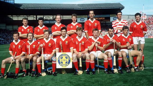 The Cork hurling team that won the 1990 All-Ireland SHC Final. 