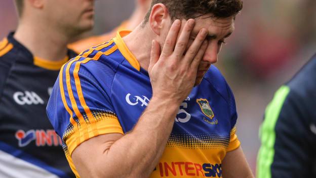 Philip Austin cuts a disconsolate figure after Tipperary's defeat to Mayo in the 2016 All-Ireland SFC semi-final.