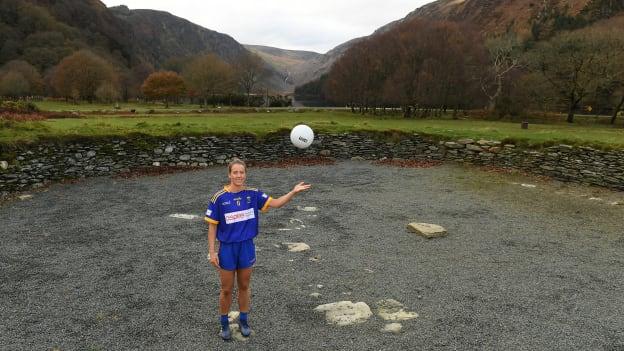 Wicklow captain Laura Hogan pictured at Glendalough ahead of next Saturday’s TG4 All-Ireland Ladies Junior Football Championship Final.