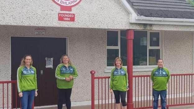 Blarney GAA Healthy Club Committee (from left) Martina McCarthy, Lisa Hedderman, Valerie Kirby, and Jim McEvoy. 