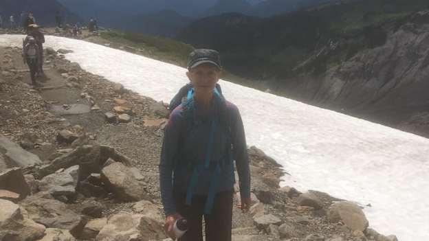 Fit as a fiddle, Eileen Ward plays 18 holes of golf every second day and is an avid walker. 