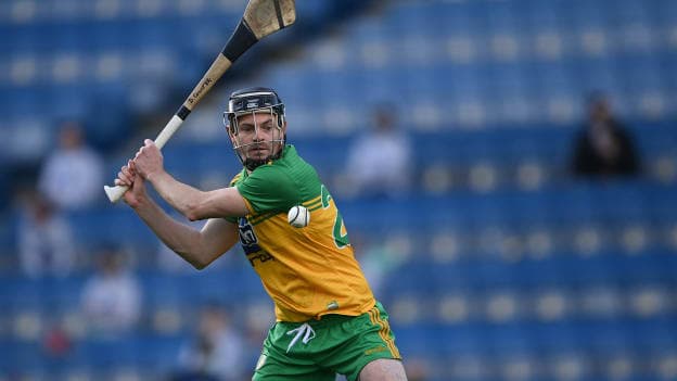 Declan Coulter scored 1-10 for Donegal in their Nickey Rackard Cup victory over Leitrim. 