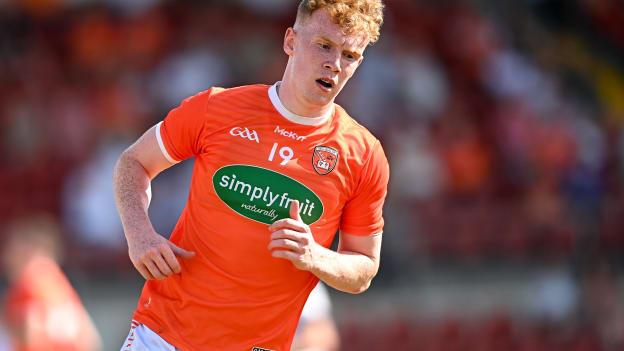 Clann Eireann and Armagh star, Conor Turbitt. 
