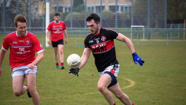 Amsterdam GAC player-coach, Damien Ahern. 