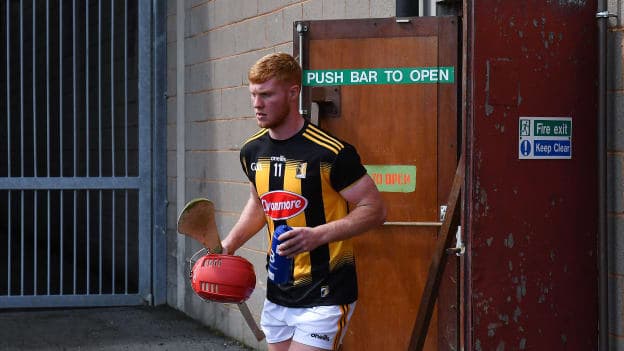 Adrian Mullen prepares to make his comeback for Kilkenny after 15 months out with a ruptured cruciate ligament in the first round of the 2021 Allianz Hurling League against Dublin. 