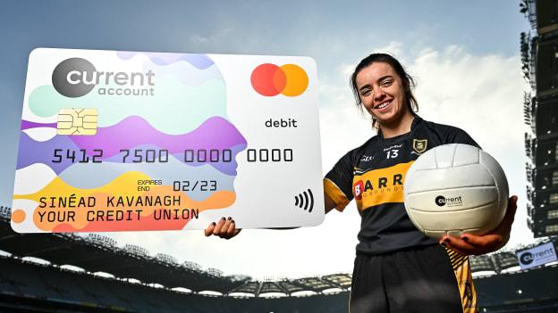 Mourneabbey footballer, Laura Fitzgerald, in attendance at a photocall at Croke Park ahead of the currentaccount.ie All-Ireland Ladies Club Football Finals.
