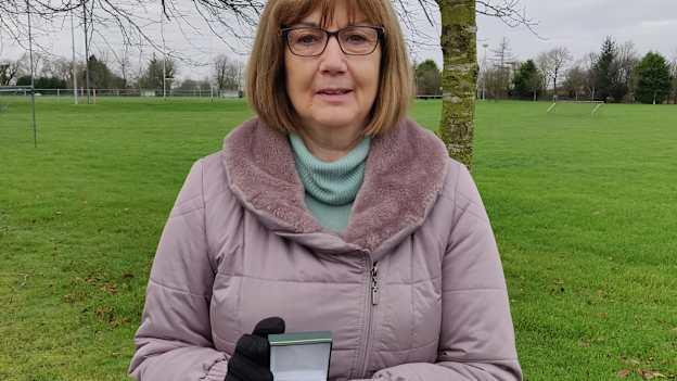 Camogie Award winner, Marie O'Brien.