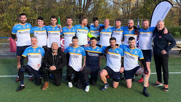 The Lulea Gaels men's Gaelic football team. 