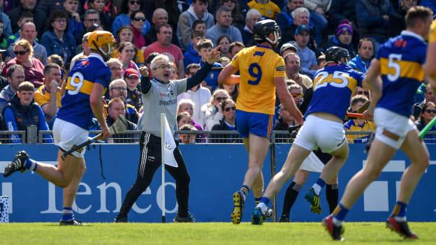Tipperary manager Colm Bonnar during the Munster GAA Hurling Senior Championship Round 2 match between Tipperary and Clare at FBD Semple Stadium in Thurles, Tipperary.