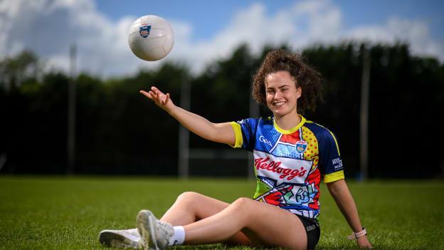 Meath footballer Emma Duggan at the launch of the Kellogg’s GAA Cúl Camps on-pack competition. Follow in the footsteps of Skryne GFC and your GAA club could win up to €25,000 in the Kellogg’s GAA Cúl Camps on-pack competition. To nominate your GAA club today, all that is required is to purchase a promotional box of Kellogg’s Corn Flakes, Rice Krispies or Bran Flakes. Using a unique on pack code, log on to kelloggsculcamps.gaa.ie/competition and nominate your club of choice. 