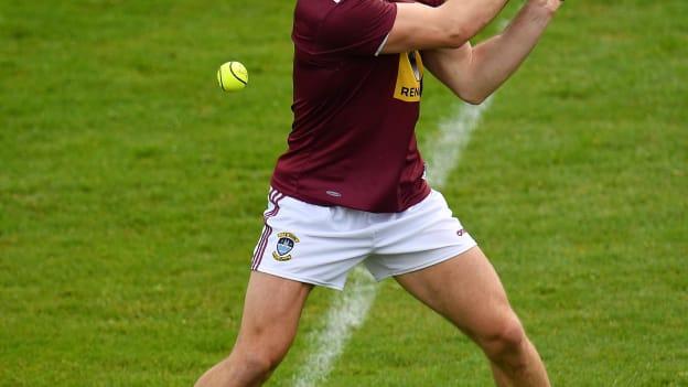 Westmeath hurler, Aonghus Clarke, pictured playing with a Torpey Bambú hurley, which is made from bamboo. 