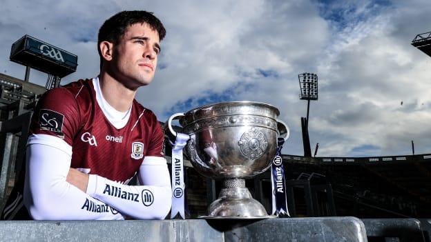 Galway footballer Seán Kelly pictured at the announcement of Allianz’s new sponsorship of the GAA All-Ireland Senior Football Championship. The three-year deal also sees Allianz become Official Sponsor of the Camogie Association and Official Sponsor of the GAA Museum at Croke Park.