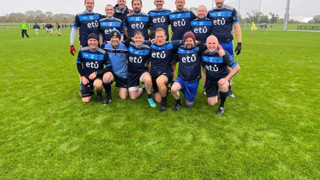 The St. Colmcilles GAA for Dads & Lads footballers pictured at the National blitz at the National Games Development Centre in Abbottstown.