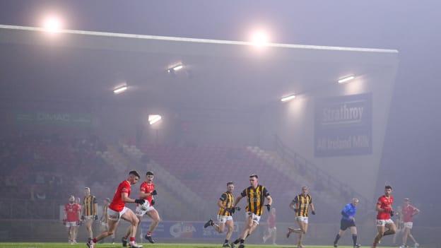 Trillick's Richie Donnelly in AIB Ulster Club SFC action against Crossmaglen Rangers at O'Neills Healy Park. Photo by Ramsey Cardy/Sportsfile