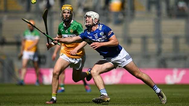 David Dooley of Laois during the 2024 Joe McDonagh Cup final between Laois and Offaly at Croke Park. Photo by Seb Daly/Sportsfile