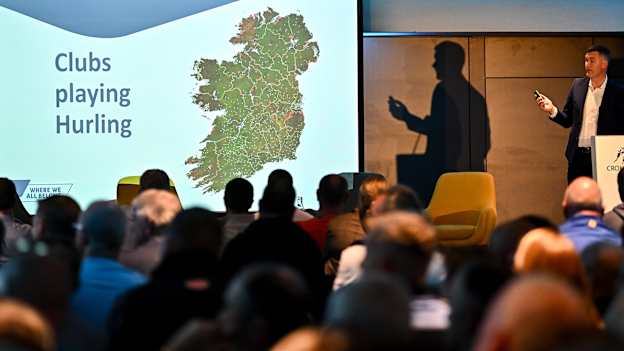 GAA National Head of Hurling William Maher during a Hurling Development Roadshow event at Croke Park in Dublin. Photo by Piaras Ó Mídheach/Sportsfile.