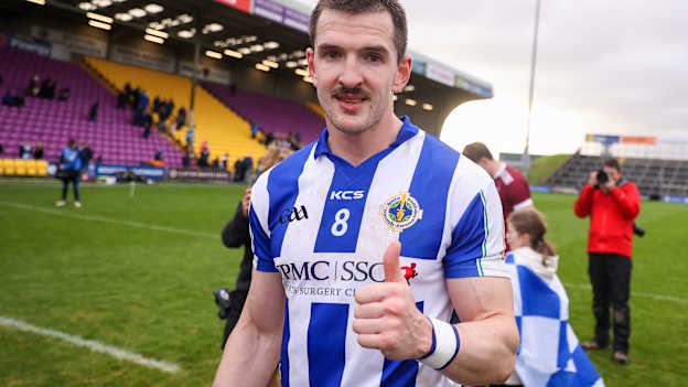 Ceín D'Arcy of Ballyboden St Enda's after his side's victory in the AIB Leinster club SFC quarter-final at Chadwicks Wexford Park. Photo by Michael P Ryan/Sportsfile