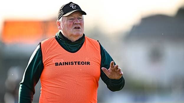 Carlow manager Pat Bennett. Photo by Seb Daly/Sportsfile