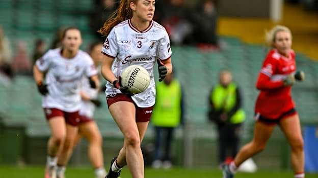 Galway defender Sarah Ní Loingsigh during the Lidl Ladies National Football League Division 1 final. Photo by Sam Barnes/Sportsfile