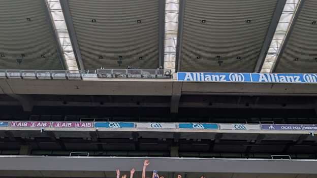 Young players from Na Fianna at the recent Connacht GAA Go Games blitz in Croke Park. 