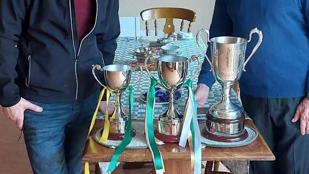 Ronan Kiernan pictured with Brother Gregory Fox. 