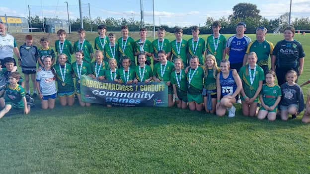 The Carrickmacross/Corduff U15 boys and U13 girls Rounders teams had great succcess in the Community Games this year. 