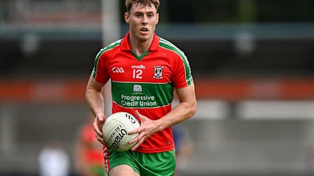 Cameron McCormack in action for Ballymun Kickhams against St Judes. Photo by Tyler Miller/Sportsfile