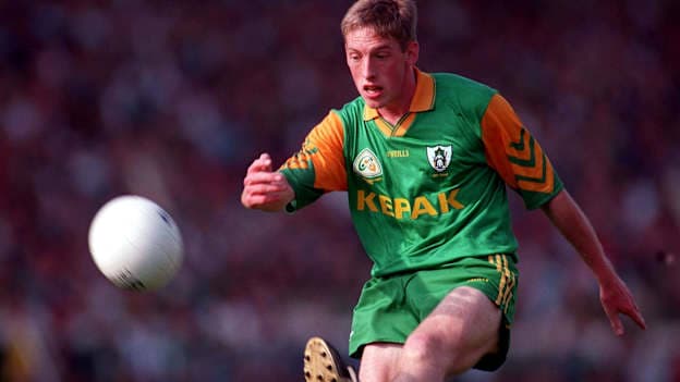 Trevor Giles in action for Meath during the drawn All-Ireland final of 1996. Photo by David Maher/Sportsfile