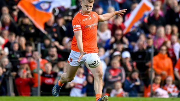Rian O'Neill is a key performer for Armagh. Photo by Harry Murphy/Sportsfile