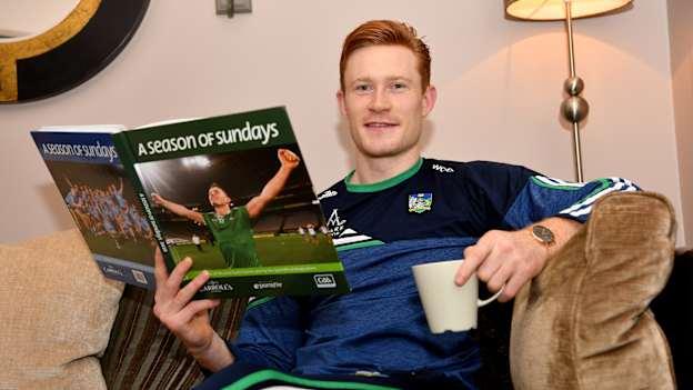 Na Piarsaigh and Limerick Hurler William O’Donoghue at the launch of Sportsfile’s 2020 edition of 'A Season of Sundays'. 