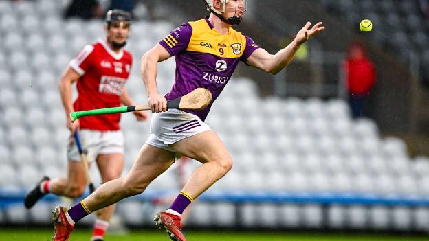 Cathal Dunbar of Wexford during the Allianz Hurling League Division 1 Group A match between Cork and Wexford at Páirc Ui Chaoimh in Cork. Photo by Eóin Noonan/Sportsfile.