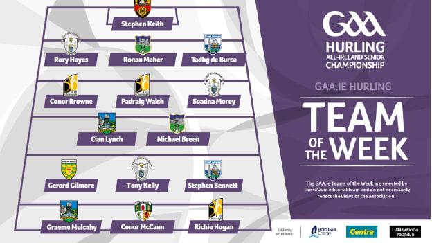 GAA.ie Hurling Team of the Week.