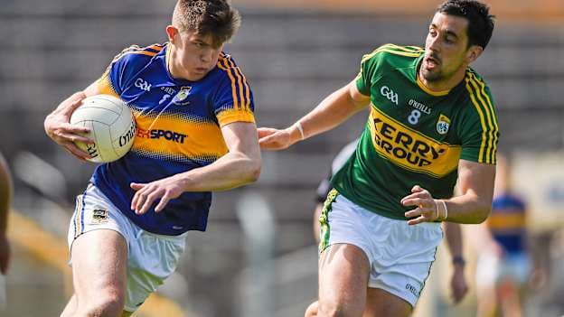 Steven O Brien in action during the 2015 Munster SFC Semi Final.