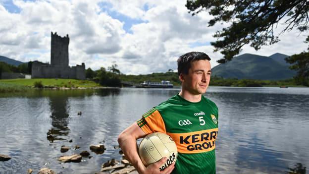 Paul Murphy of Kerry during the GAA All-Ireland Senior Football Championship Launch at Ross Castle in Killarney, Kerry.