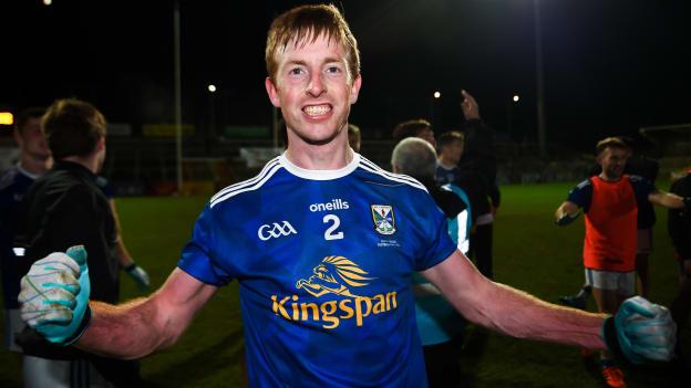 Cavan's Jason McLoughlin celebrates at the Athletic Grounds following a dramatic Ulster SFC Final win over Donegal.