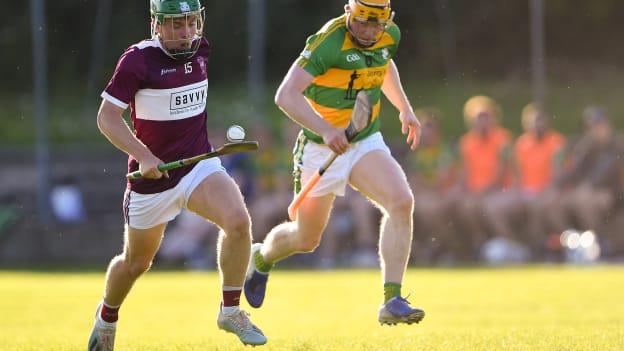 JD Devaney in action for Borris-Ileigh against Burgess in the Tipperary Senior Hurling Championship.